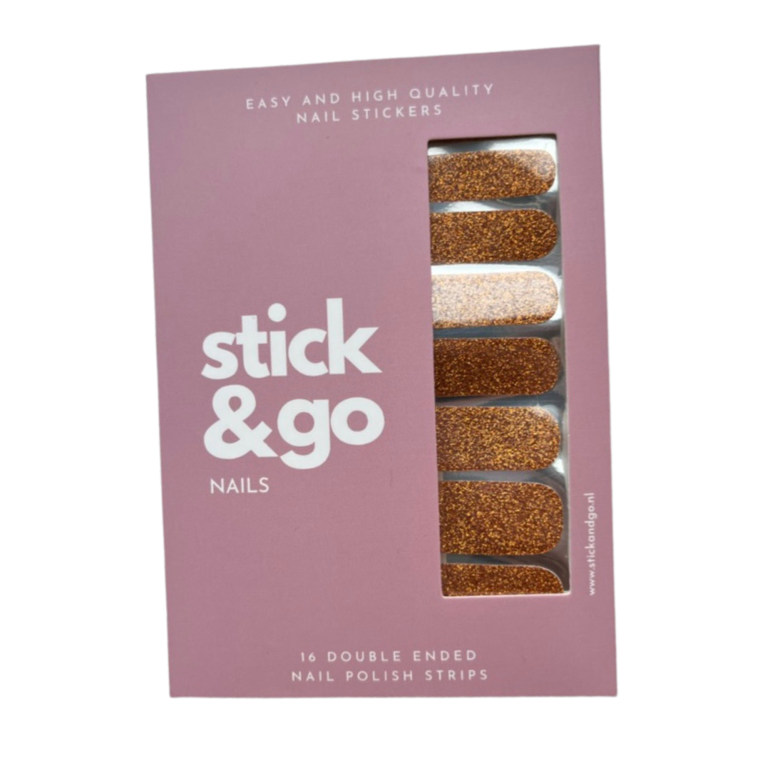 Golden Glitters (Nail Wrap)