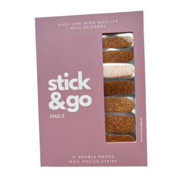 Golden Glitters (Nail Wrap)