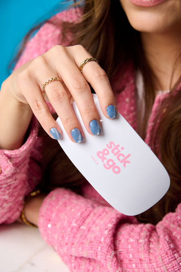 Feline Blue Gellak Stickers