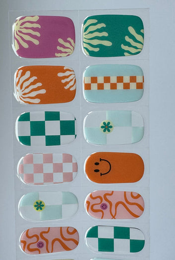 Paradise Mix Gellak Stickers