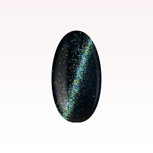 Feline Black Gel nagelsticker