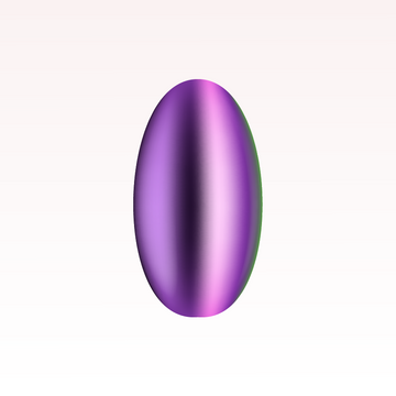 Metallic Purple Gel nagelsticker