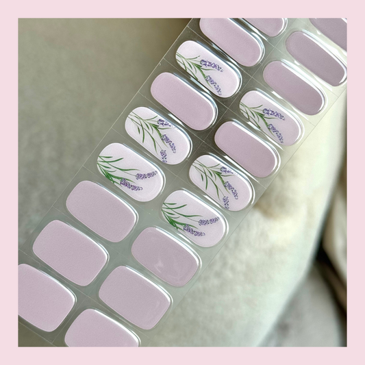 Lavender Touch Gellak Stickers